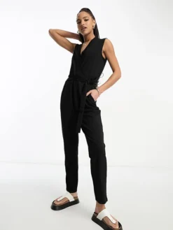 JDY Tailored Jumpsuit In Black For Women