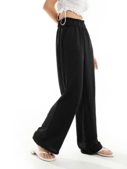 JDY Textured Co-ord In Black