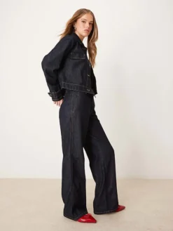 JDY Denim Co-ord In Indigo Rinse